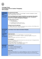 KS5 ART – Curriculum Map