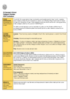 RE Year 9 and KS4 – Curriculum Map