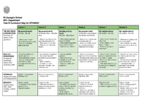 SPANISH Year 8 – Curriculum Map