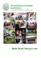 Sixth Form Prospectus 2026-27