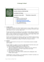 Drug & Substance Abuse Policy 2025