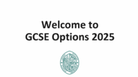 GCSE Options 2025