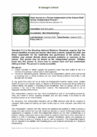 Pupil Access to Person Independent of the School Staff Group