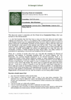 Securing Views & Complaints