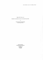 Annual Report for Year End April 2021