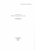 Annual Report for Year End April 2022