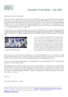 Founders Trust News July 2021