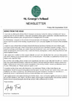 Newsletter 06 September 2024