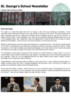 Newsletter 14 February 2025