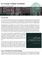 Newsletter 20 December 2024