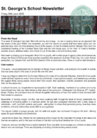 Newsletter 20 June 2025