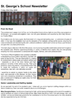 Newsletter 23 May 2025