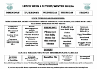 Lunch menu WK1 Autumn_Winter 2025-26