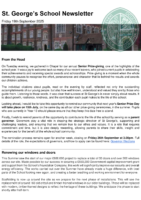 Newsletter 19 September 2025