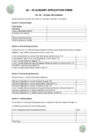 16-19 Bursary Application Form 2025