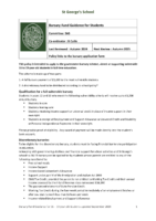 16-19 Bursary Fund Guidance
