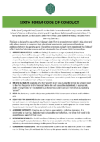 Code of Conduct Policy