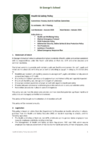 Health & Safety Policy 2025