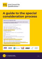 JCQ A Guide to the Special Consideration Process 25-26