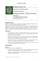 Charging & Remissions Policy Autumn 2025