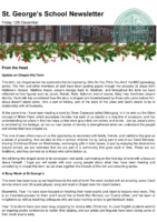 Newsletter 12 December 2025