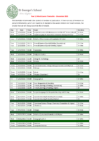 Y11 Mocks Timetable – December 2025