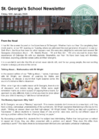 Newsletter 16 January 2026